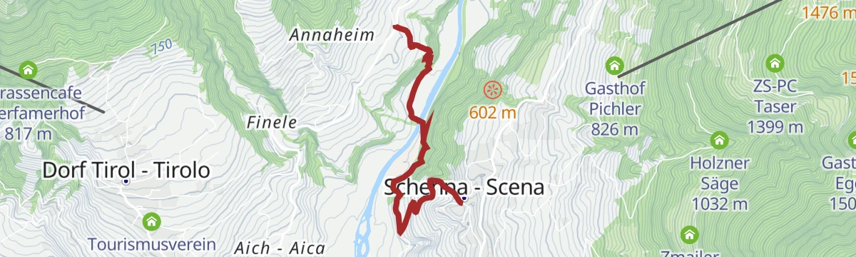 Da Rifiano a Scena